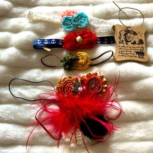 New ouch less baby headbands for every season.  Handmade